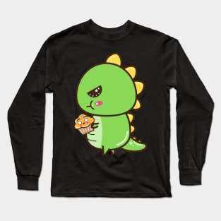 Screw Delicate Muffins Long Sleeve T-Shirt